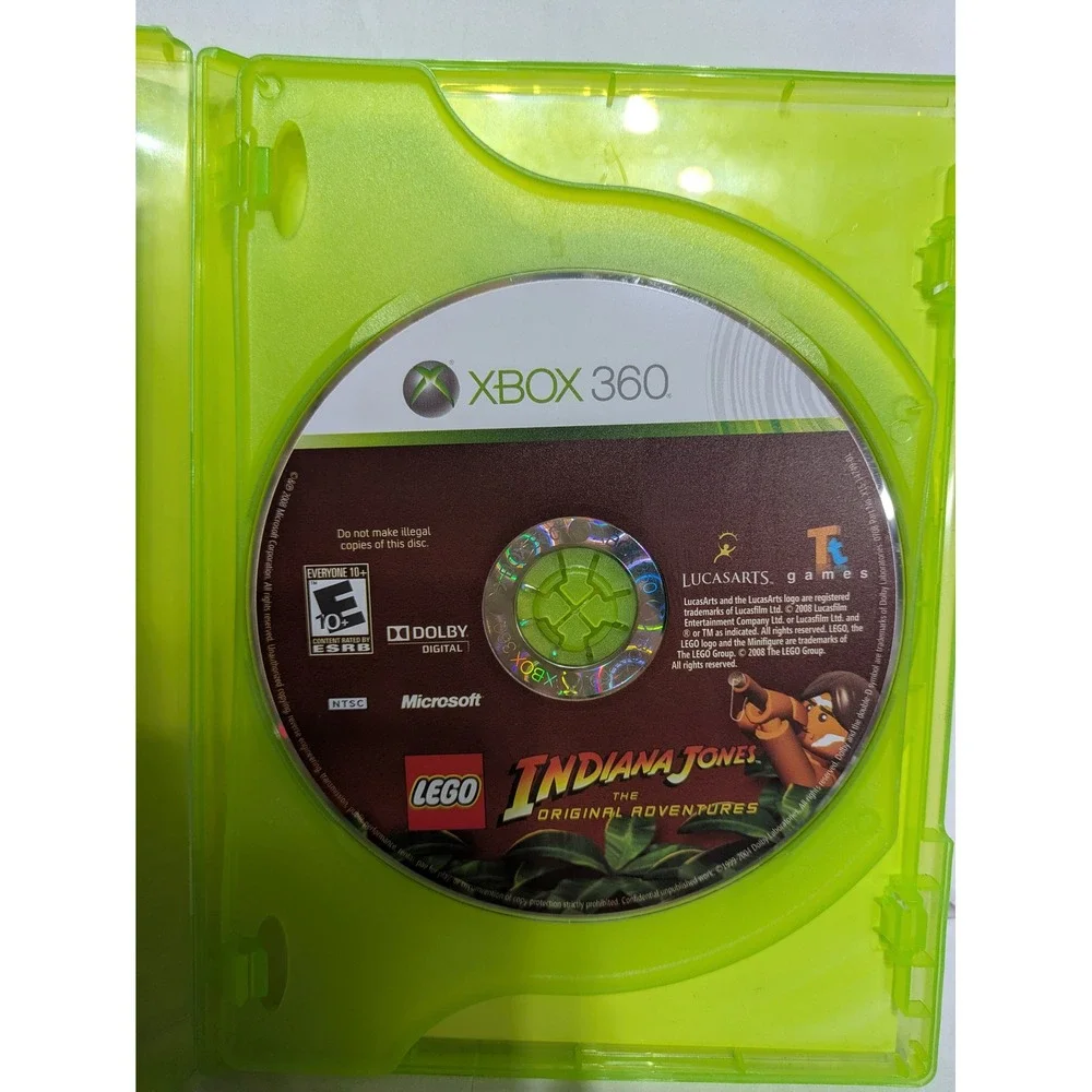Microsoft Xbox 360 Assassins Creed GTA V LEGO Indiana Jones Kung Fu Panda TESTED